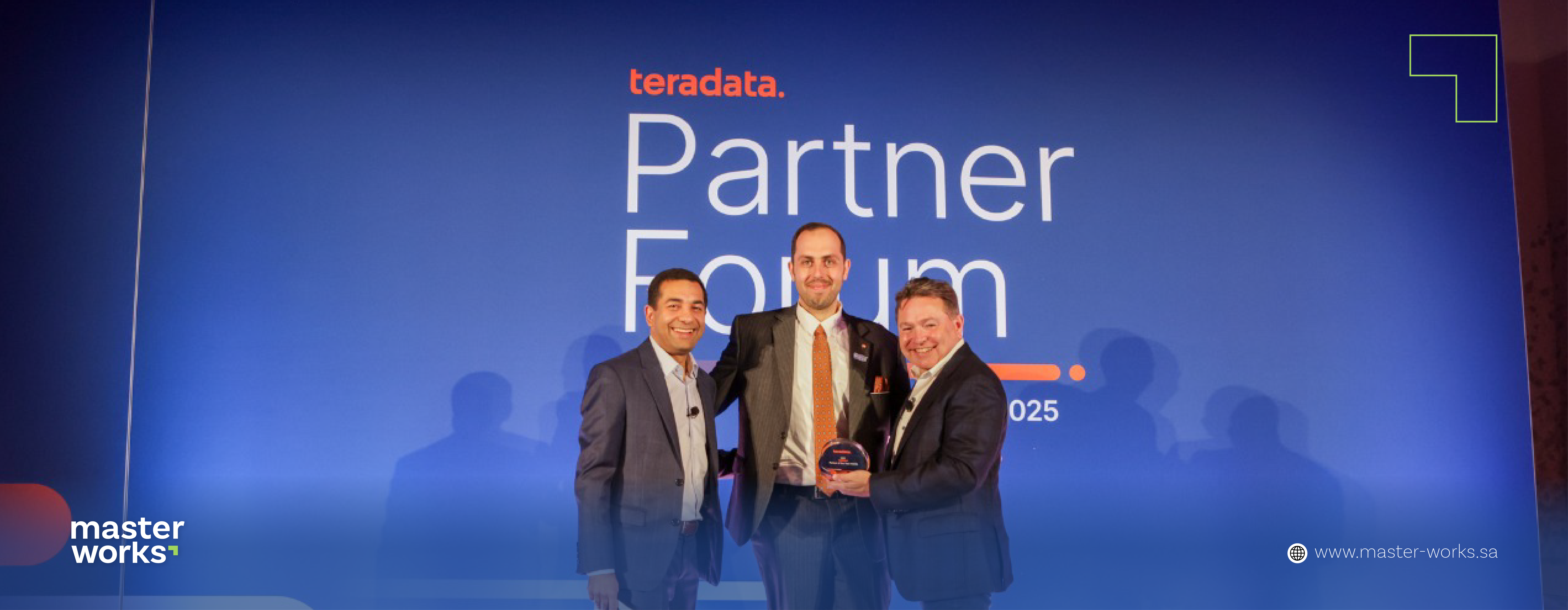 Master Works Named Teradata Partner of the Year 2025 – Growth Markets, Middle East