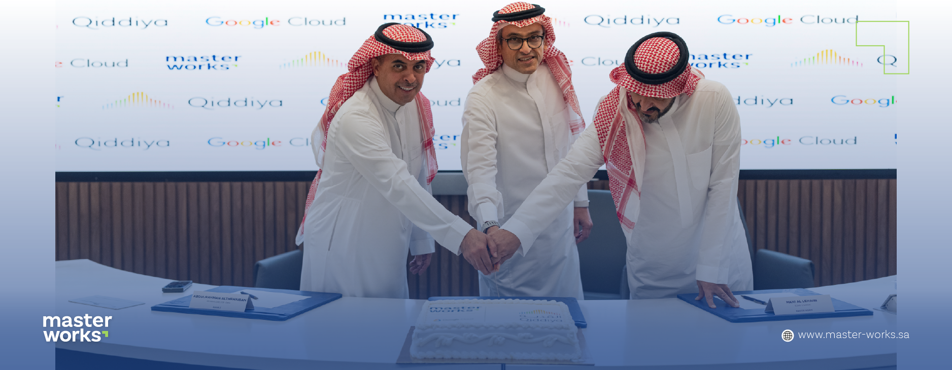 ماستر وركس شريكًا إستراتيجيًا لتكامل الأنظمة في شركة القدية للاستثمار بالتعاون مع Google Cloud