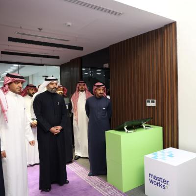 Visit of His Excellency the Minister of Communications and Information Technology, Eng. Abdullah Al-Swaha, to Master Works Company